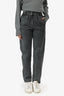 Brunello Cucinelli Grey Denim High Rise Balloon Jeans Size 0