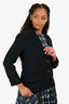 John Galliano Black Blazer Size 32/46