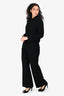 Jil Sander Black Wool Blazer + Pants Sets Size 38