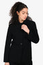 Jil Sander Black Wool Blazer + Pants Sets Size 38