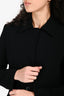 Jil Sander Black Wool Blazer + Pants Sets Size 38