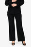 Jil Sander Black Wool Blazer + Pants Sets Size 38