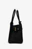 Prada Black Leather Medium Tote Bag