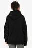 Sacai 2023 Black Cotton/Nylon Hoodie Size 2 Mens