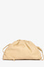 Bottega Veneta Beige Leather Mini Pouch Bag