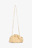Bottega Veneta Beige Leather Mini Pouch Bag