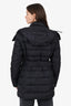 Burberry Brit Black Puffer Coat With Hood Size L
