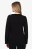 3.1 Phillip Lim Black Studded Knit Sweater Size S