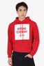 Opening Ceremony Red/White Logo Hoodie Size S Mens