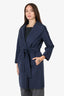 S'Max Mara Cucito Amano Virgin Wool Coat Size 2