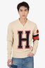 Tommy Hilfiger X Kith Ivory Varsity Sweater Size L Mens