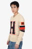 Tommy Hilfiger X Kith Ivory Varsity Sweater Size L Mens
