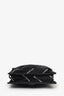 Balenciaga Black Nylon All Over Logo Small Explorer Pouch