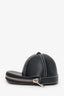JW Anderson Black Leather Mini Cap Bag