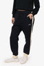 Ami Black/Cream Joggers Size L