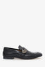 Gucci Black Leather Loafers Size 7.5 Mens