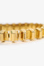 Gucci Gold Tone Spike Choker Necklace