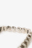 Gucci Silver Tone Spike Choker Necklace