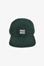 Miu Miu Green Cotton Logo Baseball Cap Size M
