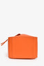 Loewe Orange Leather 'Hammock' Tote With Strap