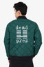 Supreme Green Quilted 'Dead Prez' Jacket Size M Mens