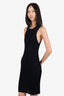 Calvin Klein Black Knit Sleeveless Dress Size M