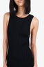 Calvin Klein Black Knit Sleeveless Dress Size M