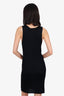 Calvin Klein Black Knit Sleeveless Dress Size M