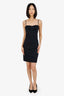 T By Alexander Wang Black Bustier Strappy Dress Size XS