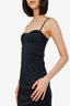 T By Alexander Wang Black Bustier Strappy Dress Size XS