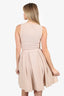Christian Dior Beige Wool Knit Sleeveless Dress Size 4
