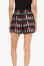 Prada Black/Pink Lipstick Print Shorts Size 38