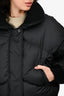 Hermès Black Down Puffer Jacket Size 34