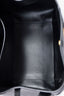 Christian Dior Black Grained Calfskin Bucket Bag with Strap