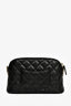 Pre-Loved Chanel™ 2022+ Back Caviar Half Moon Mini Zip Crossbody