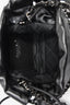 Pre-Loved Chanel™ 2022+ Black Quilted Calfskin So Black Mini Hobo 22 Bag