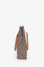 Christian Dior Vintage Brown Canvas Oblique Trotter Tote Bag