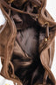 Pre-Loved Chanel™ 1994-96 Brown Suede Timeless Drawstring Bucket Bag