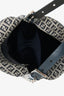 Fendi Blue/Grey FF Zucca Square Baguette Shoulder Bag