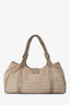 Fendi Beige FF Zucca Canvas Hobo Shoulder Bag