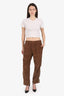 Stussy Brown Corduroy Pants Size S