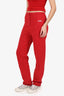 Vetements Red Sweatpants Size M