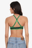 Christian Dior Green/Black Knit Bralette Size XS