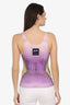 Jean Paul Gaultier x Y/Project Purple/Green Body Print Sleeveless Top Size 36