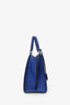 Fendi Blue Leather 3Jours Tote Bag With Strap