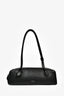 Alaia Black Leather East West 'Le Teckel' Medium Shoulder Bag