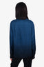 The Kooples Blue/Black Polka Dot Blouse Size M