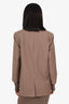 Minimum Brown Single Breasted Blazer Size 34