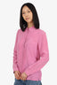 Gucci Pink Silk Shirt Size 42
