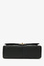 Pre-Loved Chanel™ 2017/18 Black Caviar Leather Jumbo Double Flap Bag